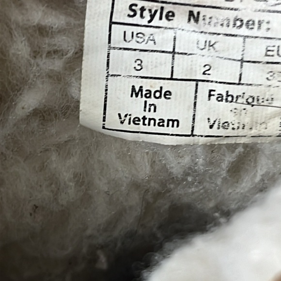 Koolaburra By UGG Brown Ankle boots Mini Bailey Bow II Kid’s Size 3 - Picture 6 of 9